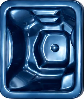 Kuip in de kleur blauw