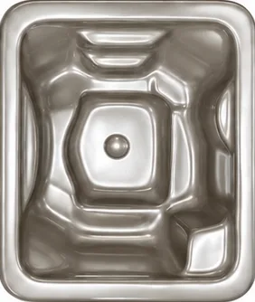 Kuip in de kleur zilver