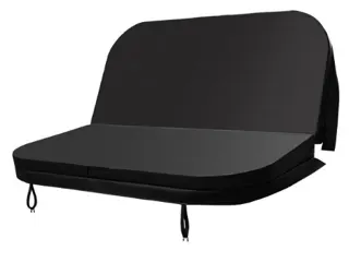 Cover zwart 200x160x12cm